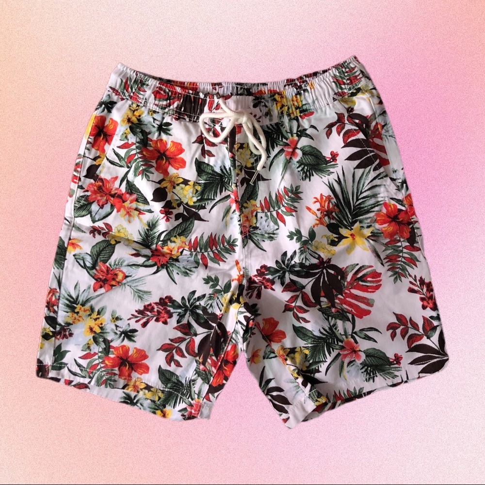 Forever 21 floral shorts